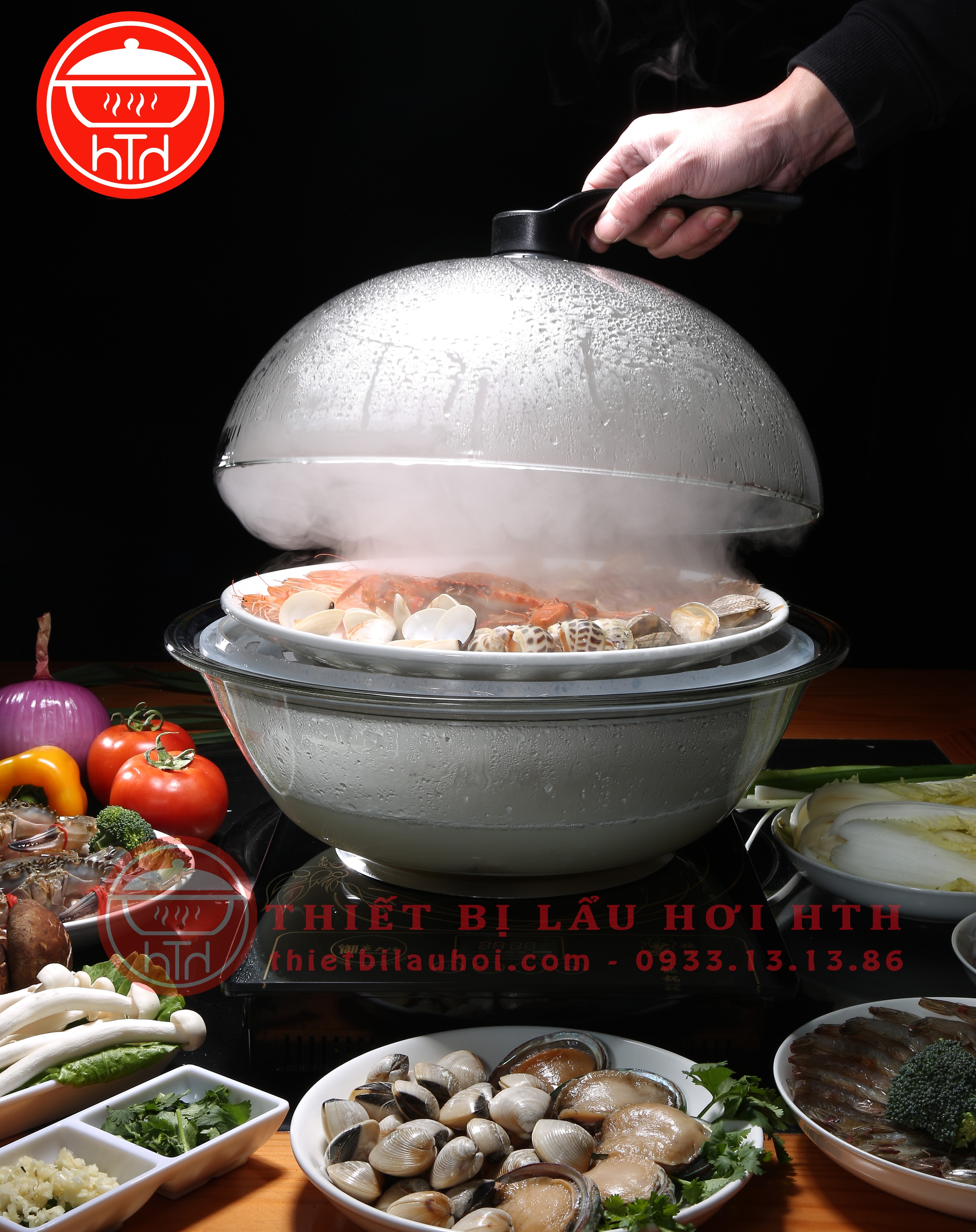 BẾP LẨU HƠI HTH003S28